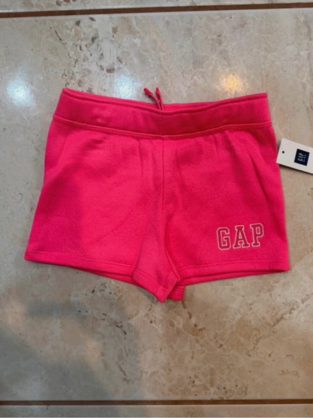 GAP Girls Pink Fleece Shorts size 6